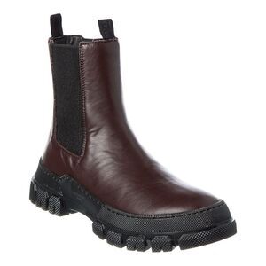 Weekend Max Mara Ellisse Leather Bootie, Red